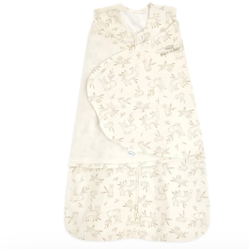 100% Cotton Baby Swaddle Forest Lullaby | Newborn | HALO US