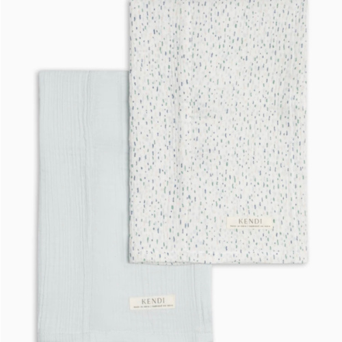 2-Pack Muslin Burp Cloths