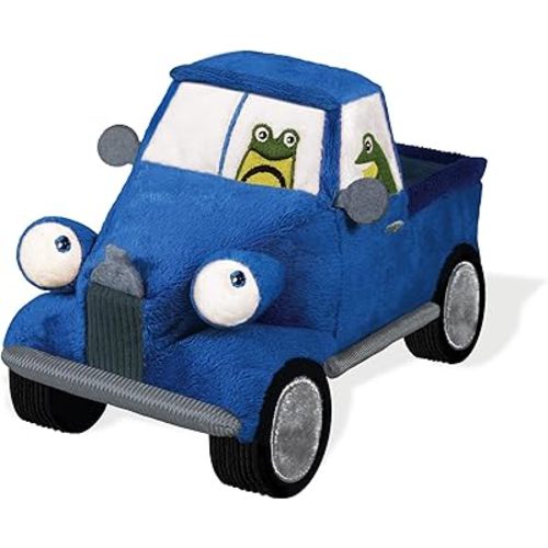 YOTTOY Contemporary Collection | Little Blue Truck Soft Stuffed Plush Toy – 8.5”