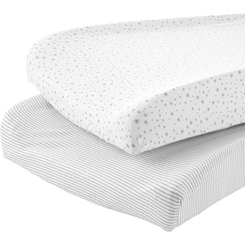 Simple Joys by Carter's Baby 2-Pack Cotton Changing Pad Covers