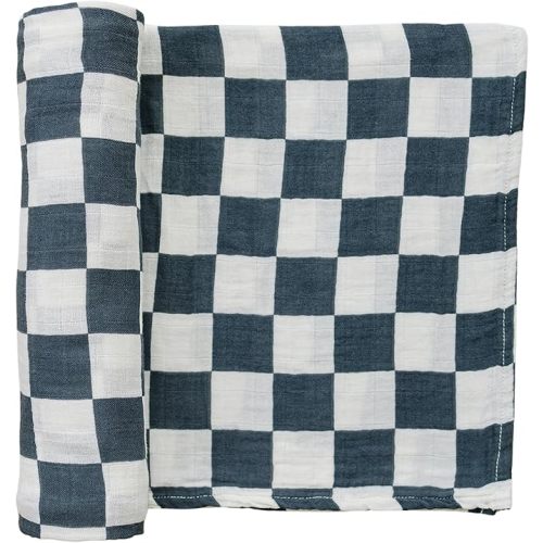 Mebie Baby Wild West Muslin Swaddle, Modern and Neutral Swaddle Blanket for Baby Girl or Boy, Soft Baby Blankets, Newborn Swaddle Blanket, 0-3 Month, Comfy Wrap, Baby Essentials & Gifts