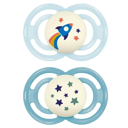 MAM Perfect Night Pacifier 16+ - Space Adventure