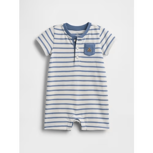 Baby Henley Shorty One-Piece