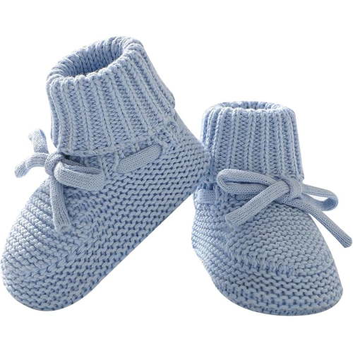 Kids Shoes - Baby Sneakers for Soft Knit Booties with Bow Cute First Shoes Warm Winter Toddler Socks for Boys Girls - Girls Shoes,Boys Shoes,Color:Light Blue,Size:0-3 Months