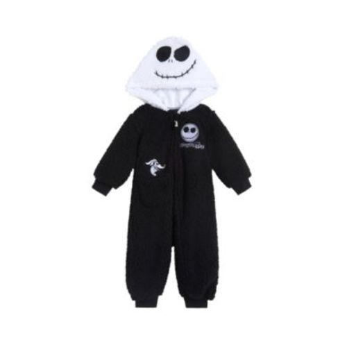 Baby Boys Zip Up Cosplay Coverall Cozy Sherpa