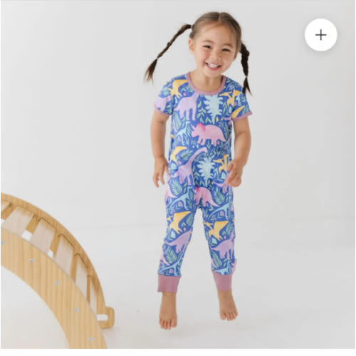 Diva-Saurus Short Long Romper