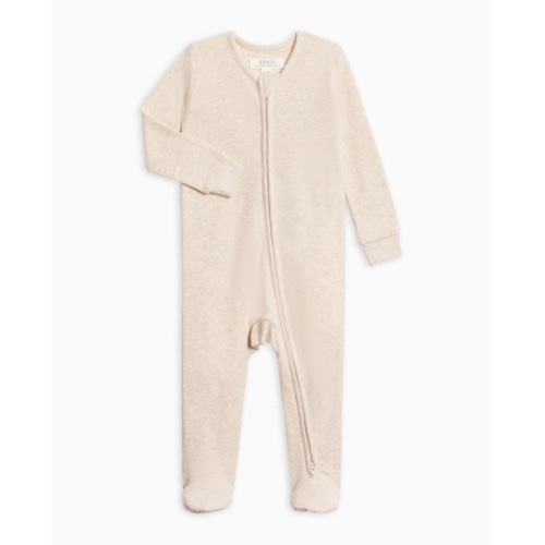 Lane Waffle Knit Zipper Sleeper, 0-3 mo
