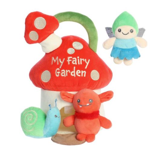ebba Small My Fairy Garden Baby Talk Engaging Baby Stuffed Animal Red 7.5"