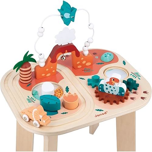 Wooden Dino Dinosaur Activity Table
