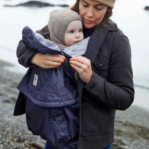 All Weather Baby Carrier Cover: Charcoal | Ergobaby
