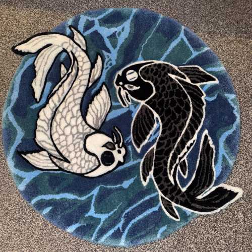 Custom Handmade Tui and La Rug - Avatar The Last Air Bender