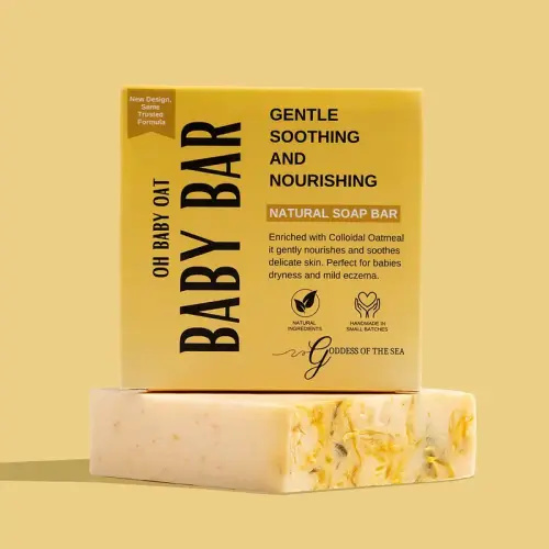 Oh Baby Oat Bar Soap with Colloidal Oatmeal & Calendula Oil - TikTok Shop