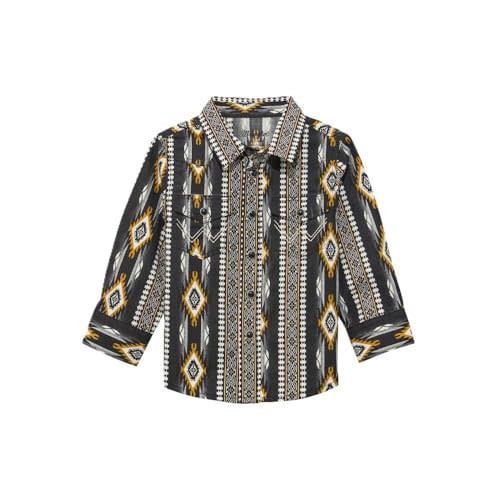 Wrangler Baby Boy Long Sleeve Snap Shirt