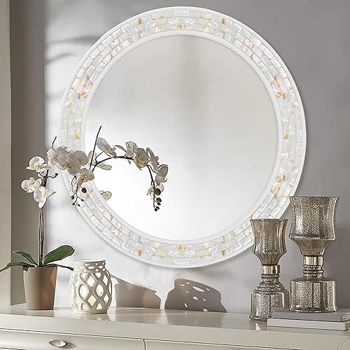 Mother of Pearl Wall Mirror