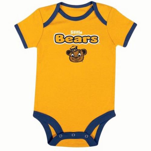 NCAA Cal Golden Bears Infant Toddler Boys' 3pk Bodysuit