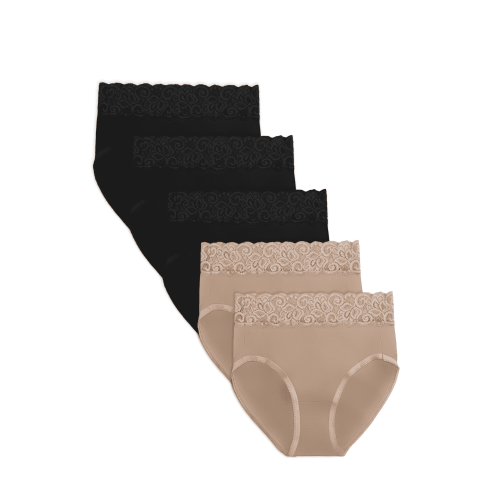 Kindred Bravely High Waist Postpartum & C-Section Recovery Maternity Panties 5 Pack