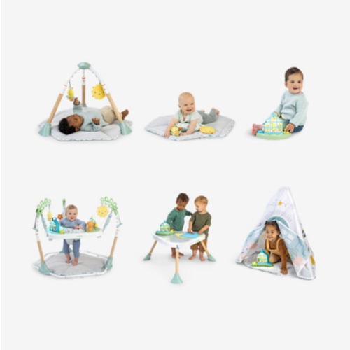 Ingenuity Tummy to Toes 6-in-1 Milestones Center