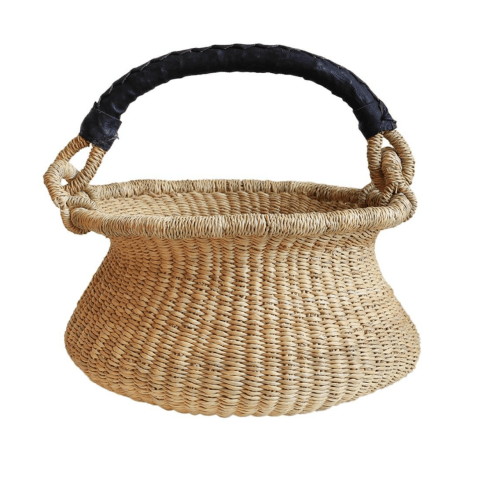 Natural Swing Bolga Basket