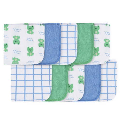 Parent’s Choice Washcloths, Boys, Pack of 10, 9 x 9 in - Walmart.ca