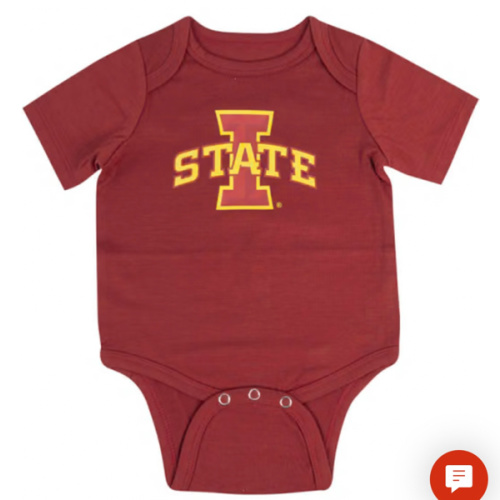 Cyclones Iowa State Cyclones CARDINAL Baby Christer One Piece - 54300337