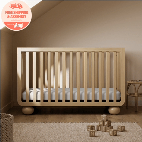 Art of Nursery by Storkcraft Amalfi Deluxe 5-in-1 Convertible Crib with with Bonus Toddler Guardrail, Driftwood
