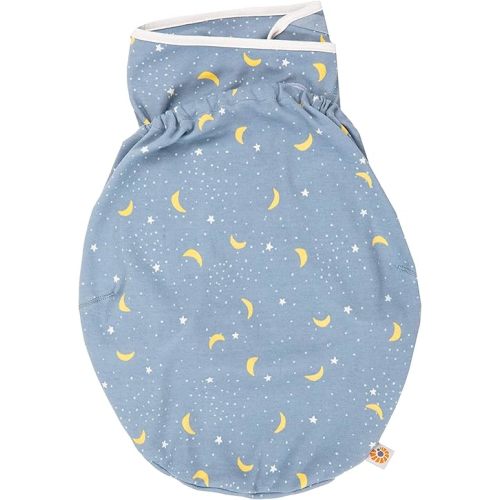 Ergobaby Ergonomic Baby Swaddle Wrap for Newborns, with Hip Positioner & Arm Pouches, 100% Breathable Cotton, Stellar