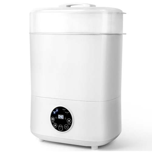 HDJ 4-in-1 Baby Bottle Sterilizer, Electric Steam Sterilizer, Warmer, Food Heater, Dryer, White