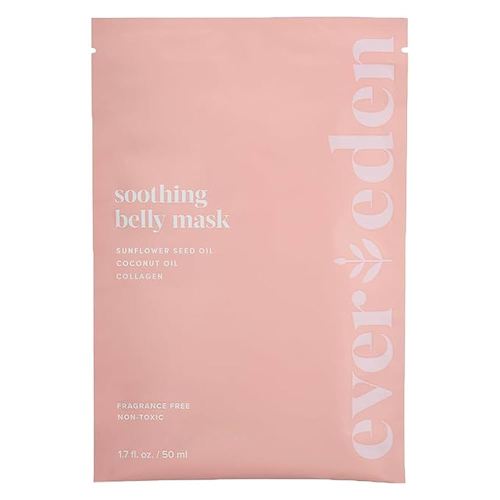 Evereden Soothing Belly Mask for Stretch Marks - One Size | 1 count | Belly Mask for Pregnancy | Clean Pregnancy Skincare | Non-toxic and Fragrance Free