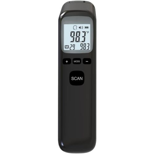 No-Touch Forehead Thermometer for Adults and Kids, Fever Alarm with Digital Thermometer, 1s Instant Results