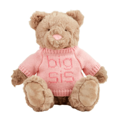 Adorable Big Sister Plush Bear | Mud Pie