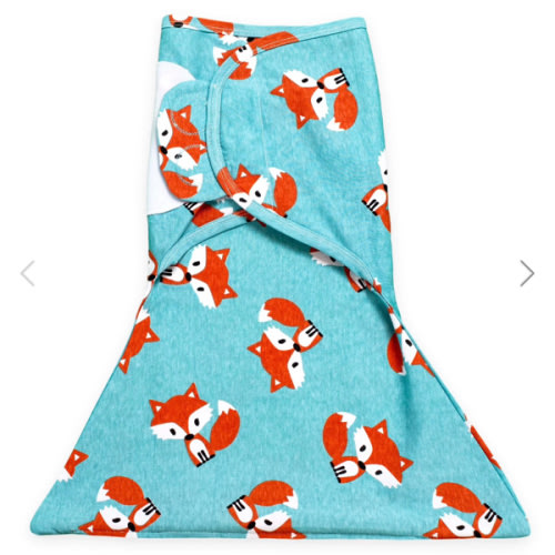 Sleeping Baby Friendly Fox Zippy Swaddle – Blooming Baby