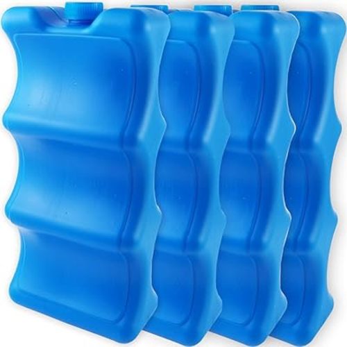GXXMEI 4PCS Reusable Ice Packs for Breastmilk Storage, Bottle Ice Packs for Breastfeeding Working Mom