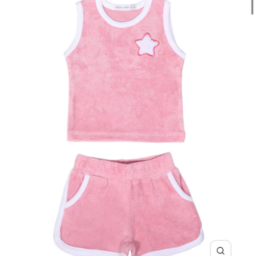 STAR TERRY CLOTH TANK TOP AND SHORTS SET (PREORDER)