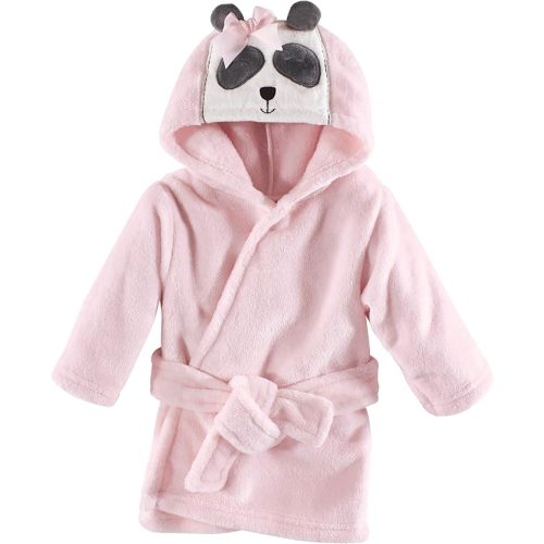 Hudson Baby Unisex Baby Plush Animal Face Bathrobe