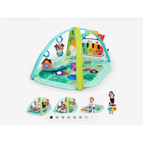 Baby Einstein 4-in-1 Kickin Tunes Music and Learning Play Gym - Music & Language
