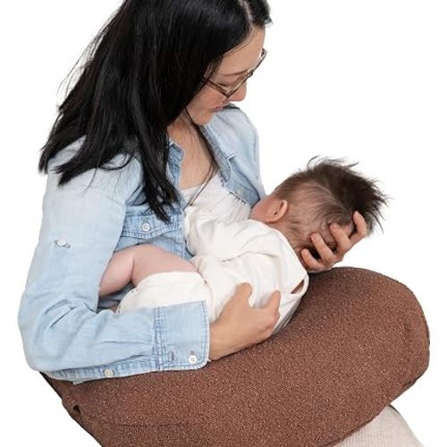 Boppy Nursing Pillow, Luxe Ergonomic Breastfeeding & Baby Feeding Support