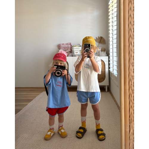 Little Legend Shorts - Blue – AEGI BLOOM