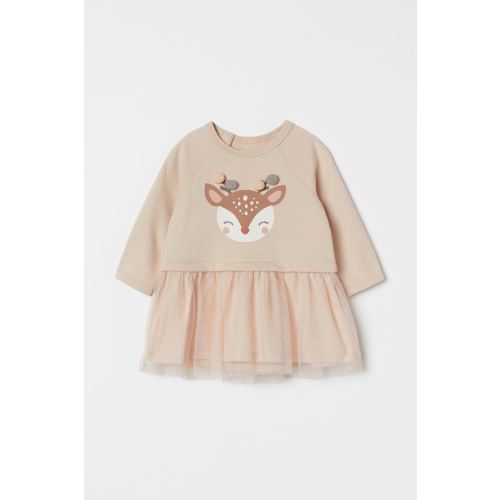 Tulle-skirt Dress