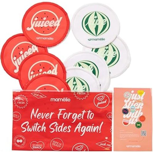 Mamèlie® by Silverette USA Glow in The Dark Reusable Organic Bamboo Nursing Pads