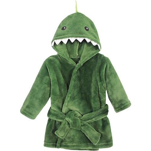 Hudson Baby Unisex Baby Plush Animal Face Bathrobe