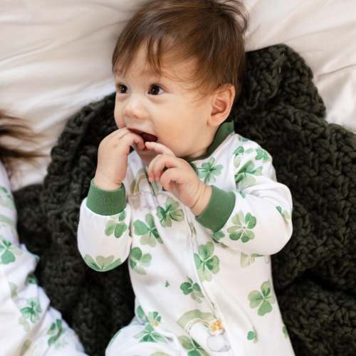 Happy Go Lucky Organic Cotton Sleep & Play – Burt's Bees Baby