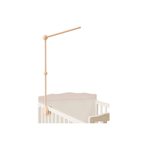 Crib Mobile Holder, HBM Wooden Mobile Arm & Hanger for Crib, Nursery Decor for Baby Girl Boy