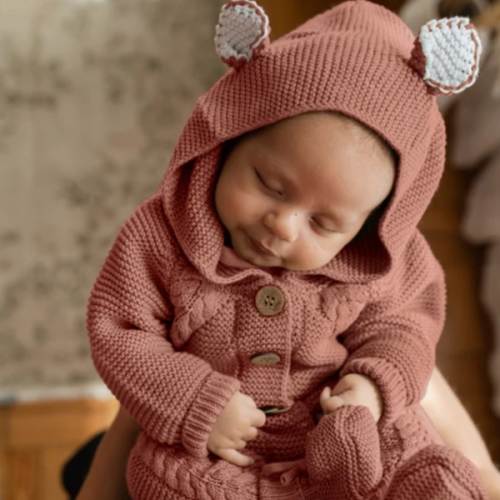 Knitted Pram Suit