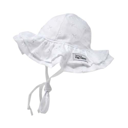 UPF 50+ Double Ruffle Hat – FlapHappy