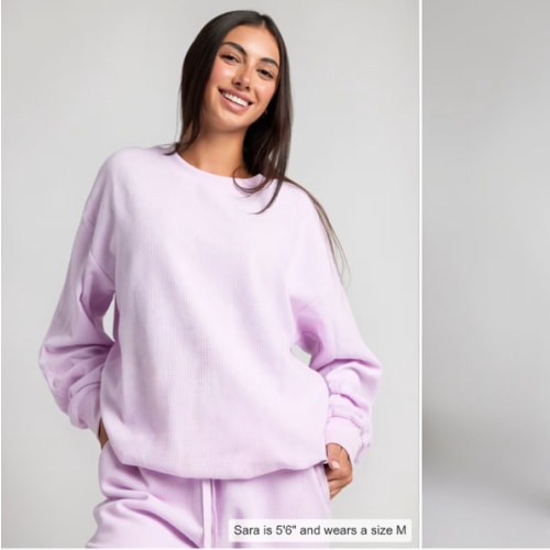 Waffle Lounge Long Sleeve — Comfrt