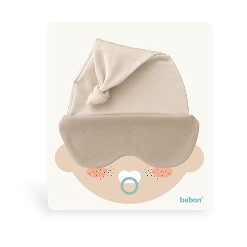 Baby Sleep Mask & Soft Eye Shade – Newborn, Sun Hat & Beanie – Travel & Baby Gifts