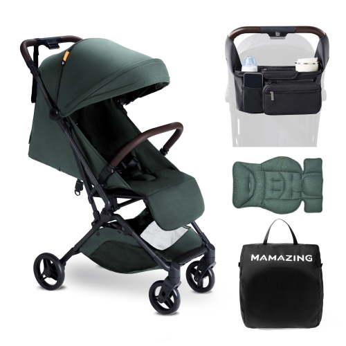 Mamazing Baby Stroller 11.5 lb Ultra Air Lightweight Foldable Carbon Fiber Travel Stroller for Toddler Infant