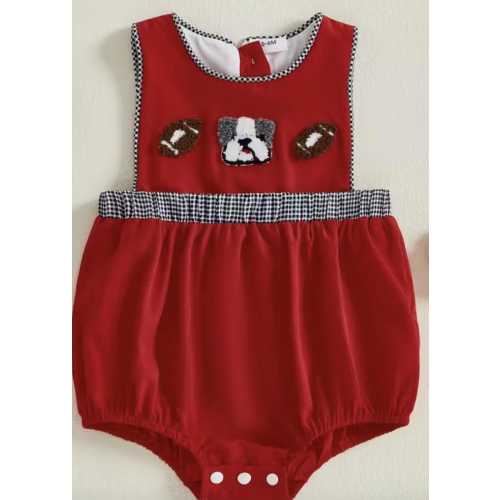 Georgia Bulldogs Unisex Romper Baby