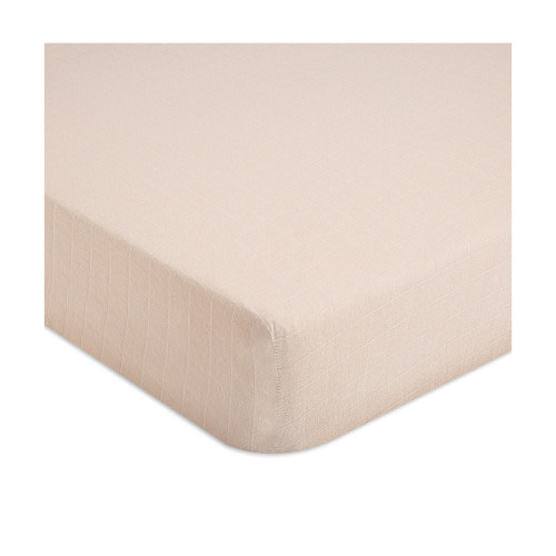 Crib Fitted Sheet - Desert Rose