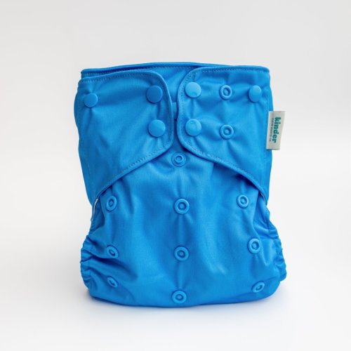 Cerulean | One-Size Pocket Cloth Diaper | Kinder – Kinder Cloth Diaper Co.